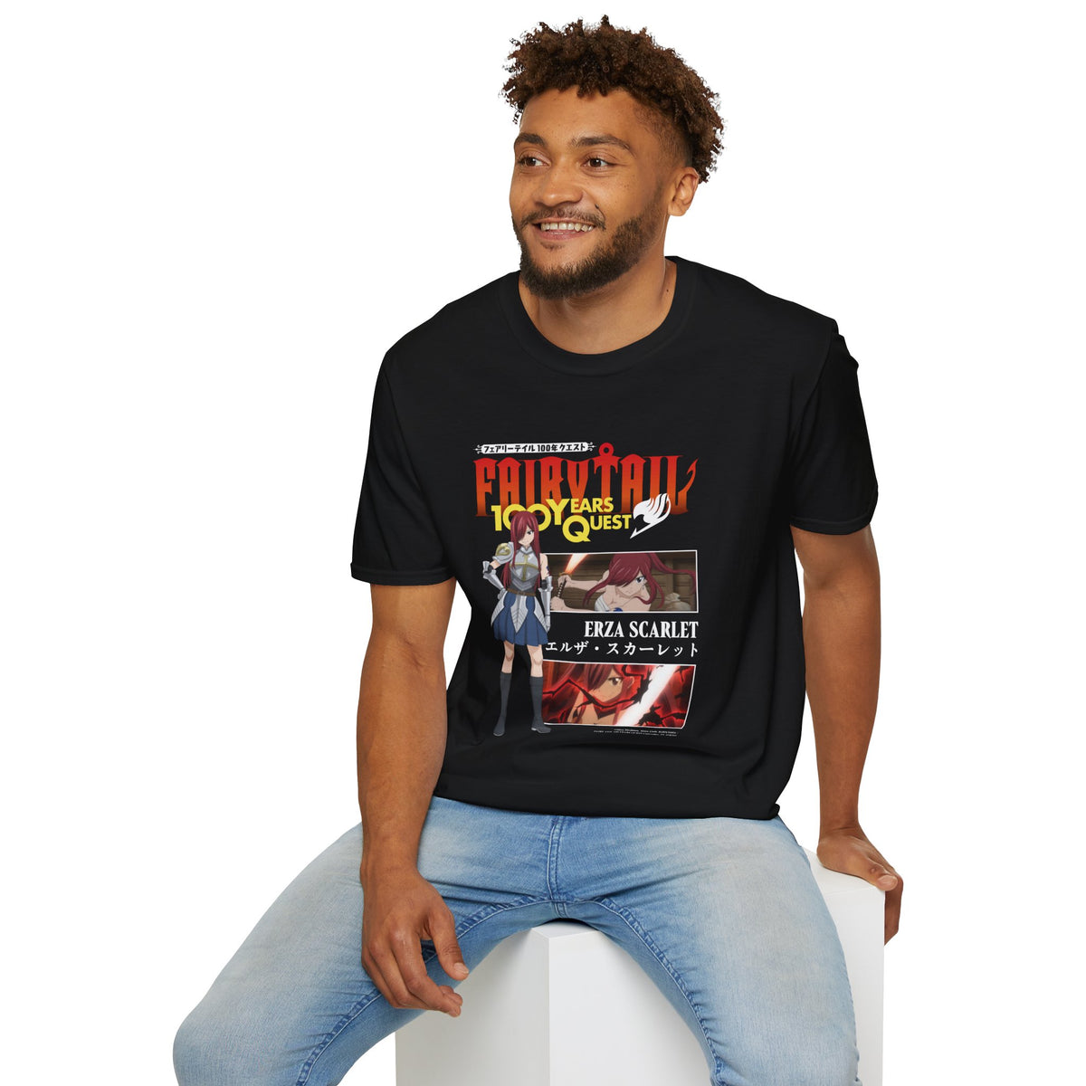 FAIRY TAIL 100 YEARS QUEST - "Erza Moments" T-shirt – official Fairy Tail licensed merch