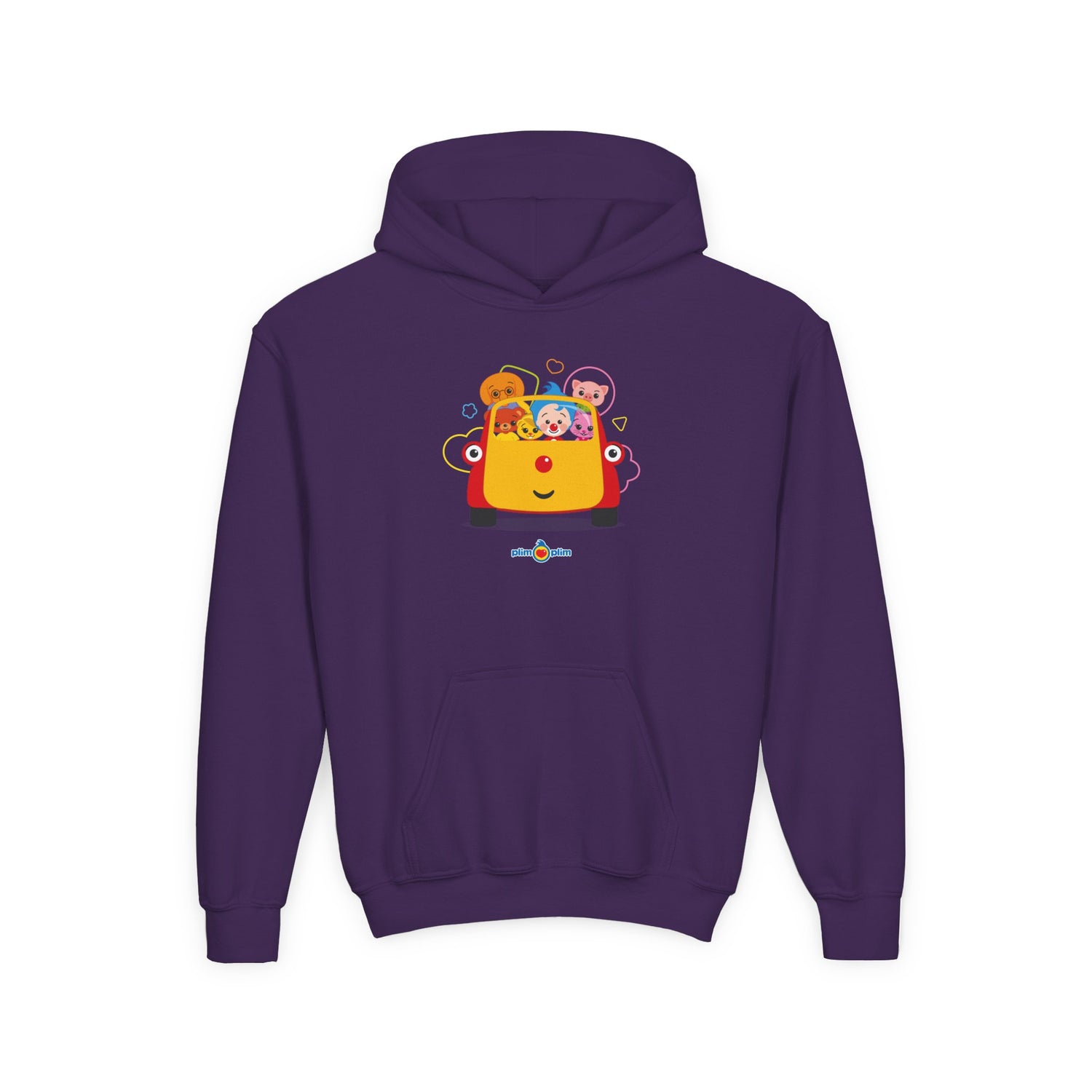 Plim Plim Sudadera de Niños con Capucha Todos con Tuni
