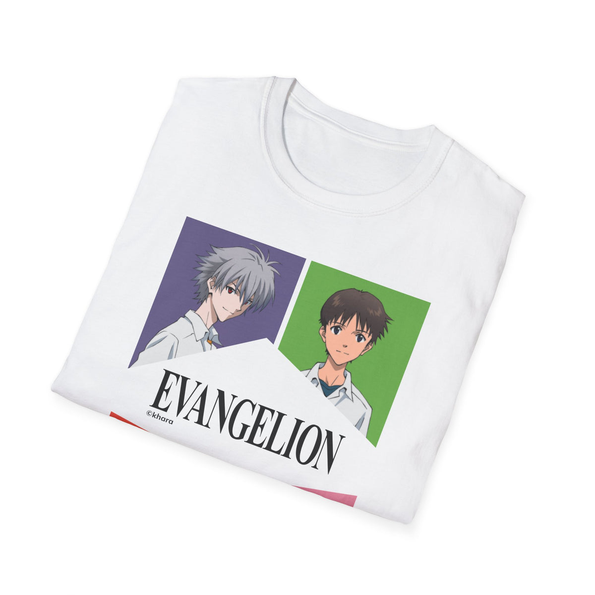 EVANGELION 2.22 - "All pilots in school" T-Shirt – official Evangelion licensed merch (view 2)