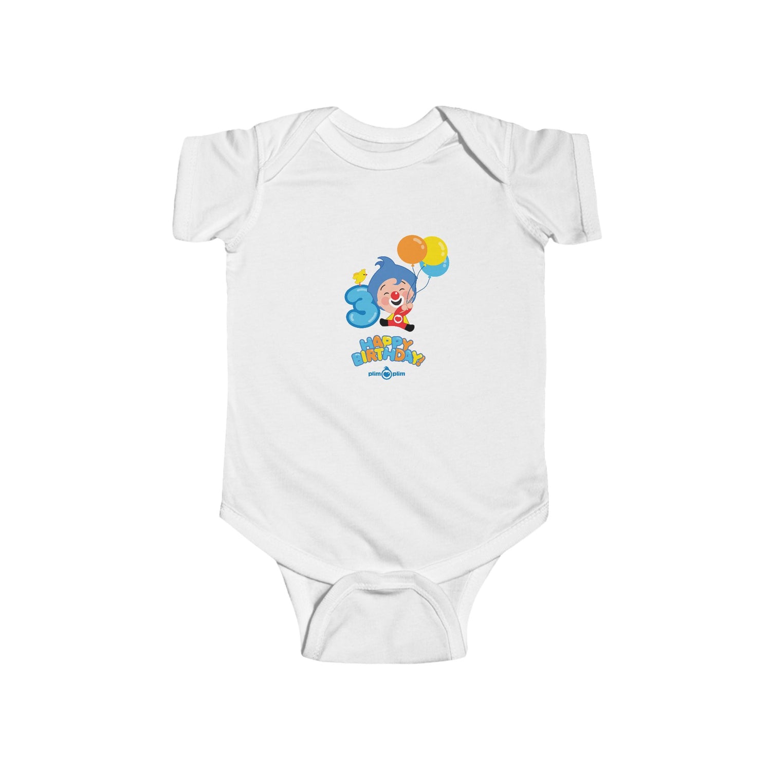 Plim Plim Body de Bebé Cumple 3