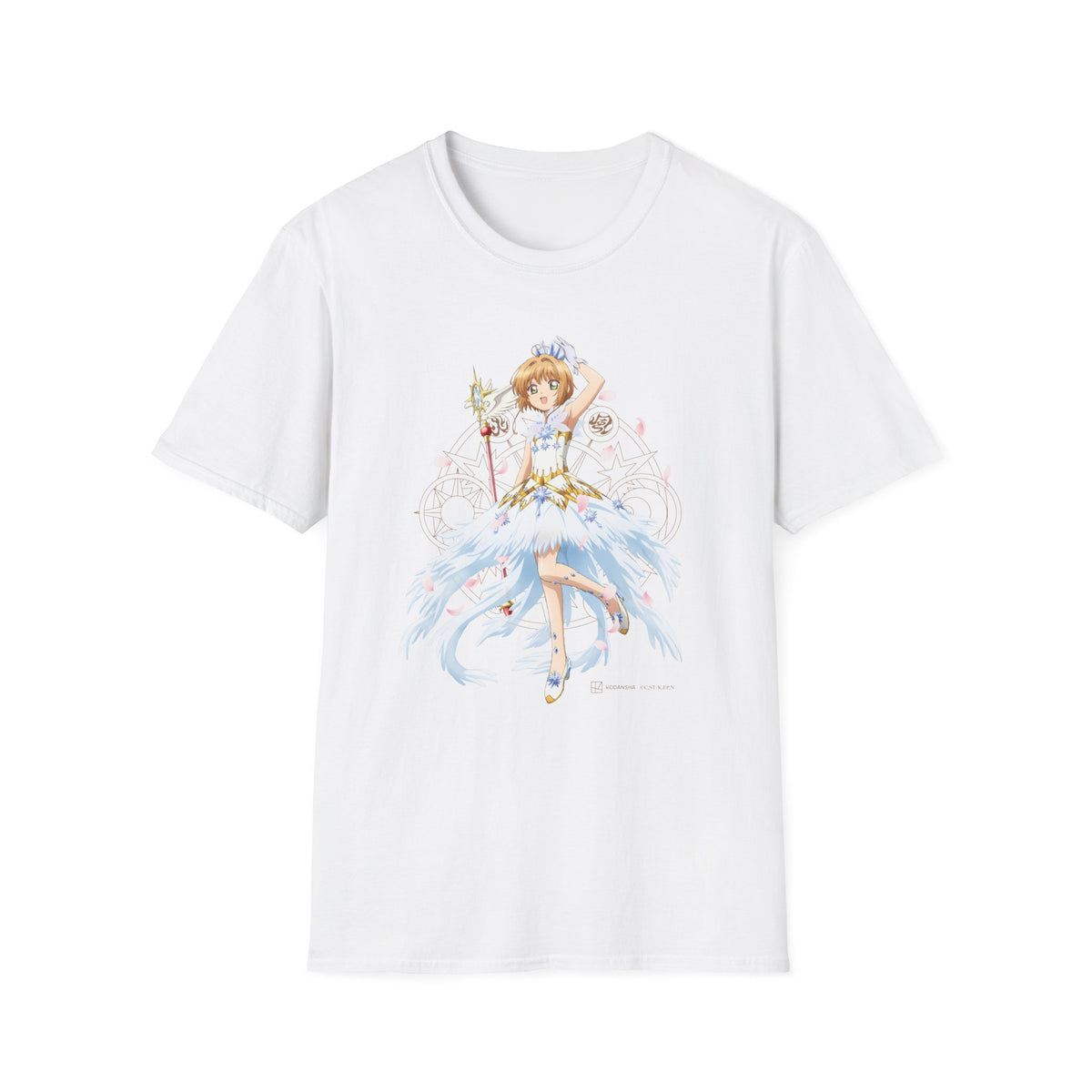 Cardcaptor Sakura: Clear Card - "Sakura in Battle Costume D" T-shirt – official Cardcaptor Sakura licensed merch (view 3)