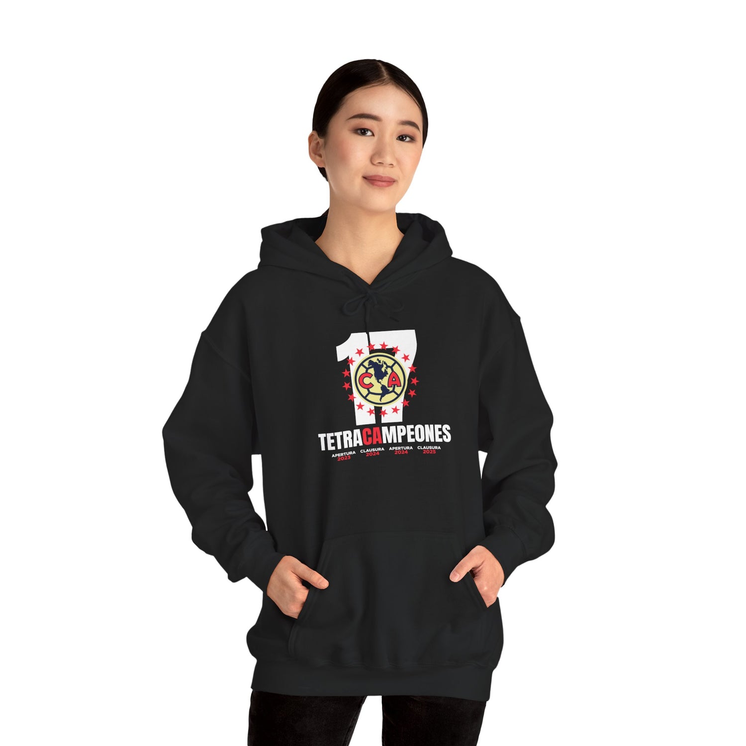 Club América — 17 four-time champion Unisex Heavy Blend™ Hooded Sweatshirt