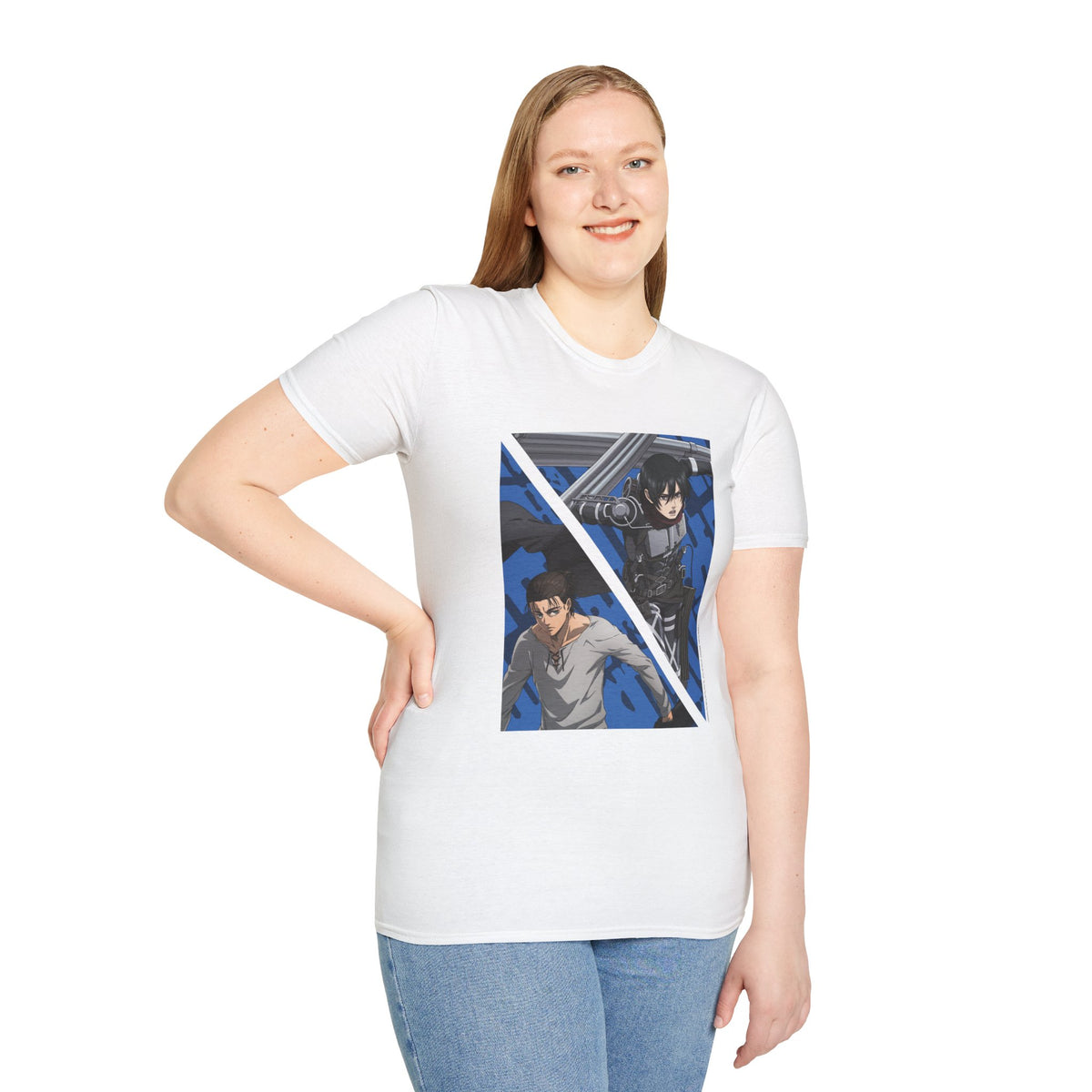 Attack on Titan Final Season - "Eren Jeager & Mikasa Ackerman" T-shirt – official Attack on Titan licensed merch