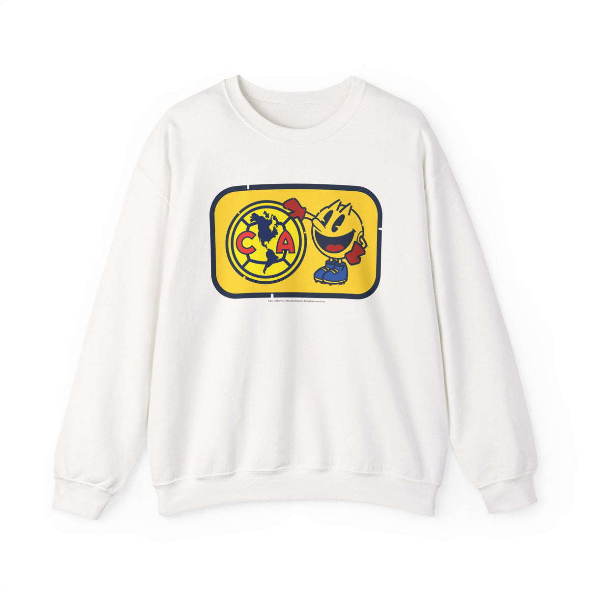 Club América x PAC-MAN - Sweatshirt – official Club América x PAC-MAN licensed merch (view 3)