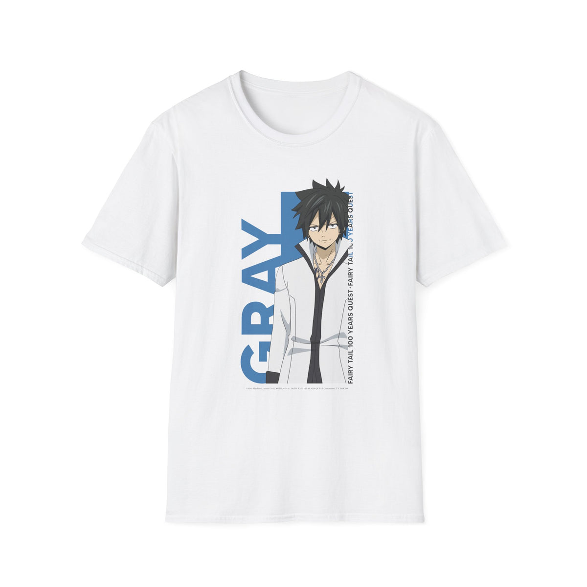 FAIRY TAIL 100 YEARS QUEST - "New Gray" T-shirt – official Fairy Tail licensed merch (view 2)