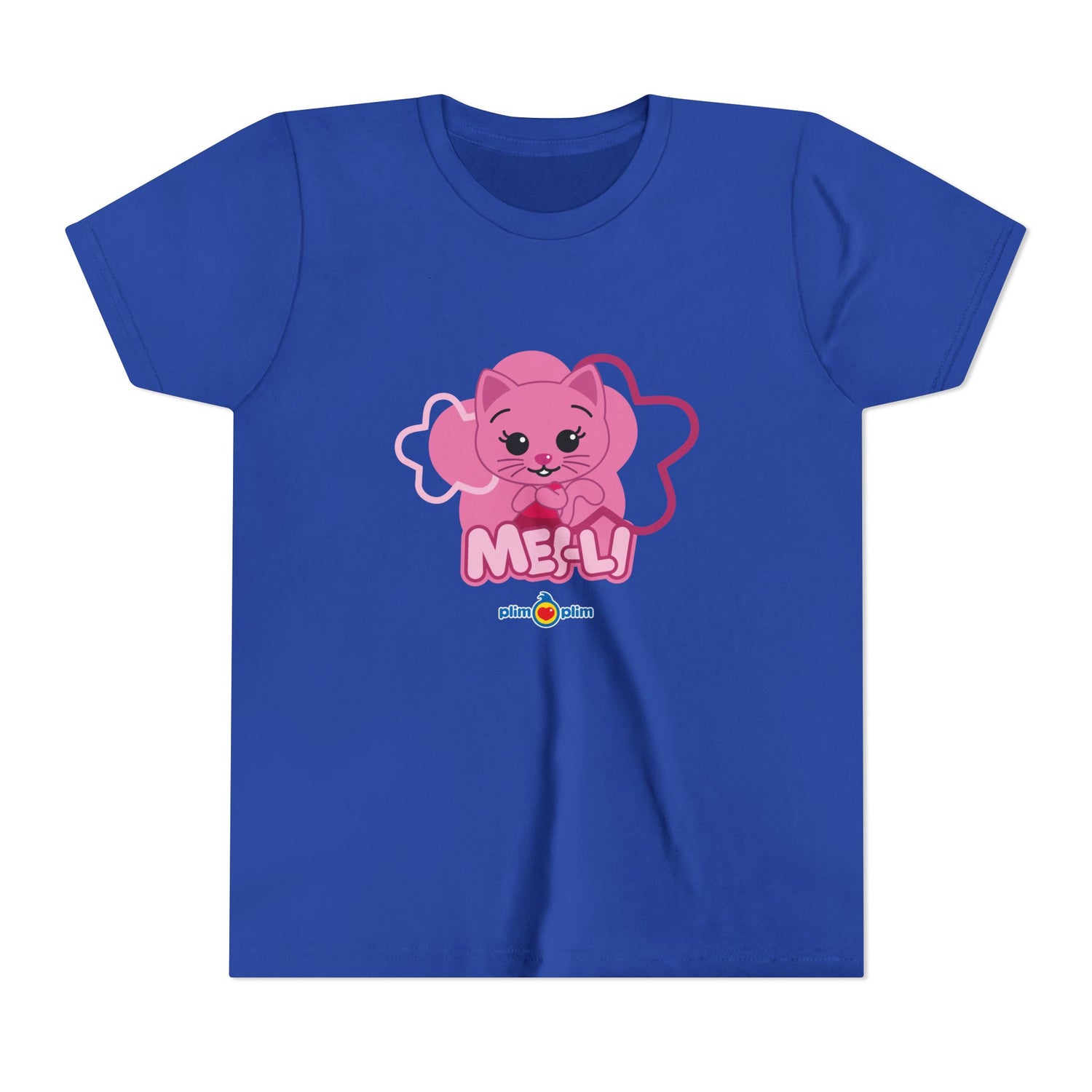 Plim Plim Camiseta Juvenil de Manga Corta Mei-Li