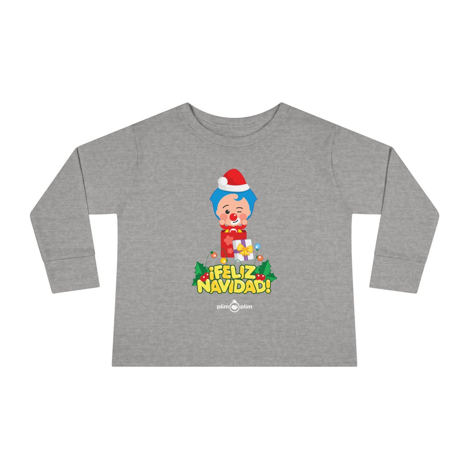 Toddler Christmas Family Long Sleeve Tee - Plim Plim Collection