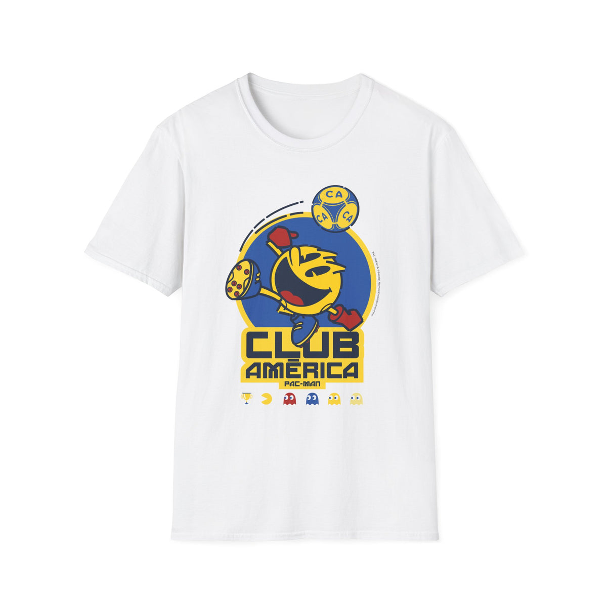 Club América x PAC-MAN T-Shirt – official Club América x PAC-MAN licensed merch (view 2)