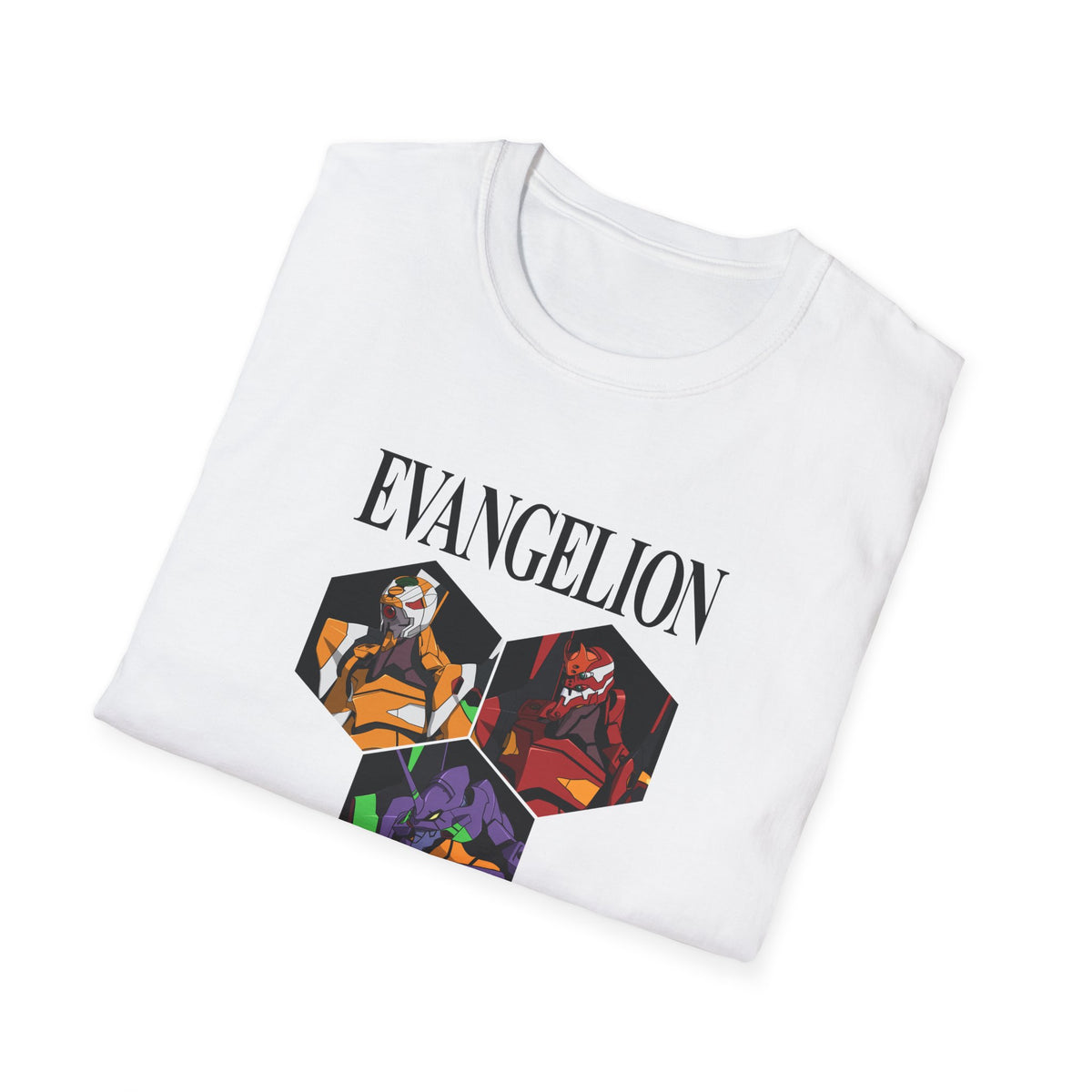 EVANGELION 2.22 - "All EVAs reunited" T-Shirt – official Evangelion licensed merch (view 2)