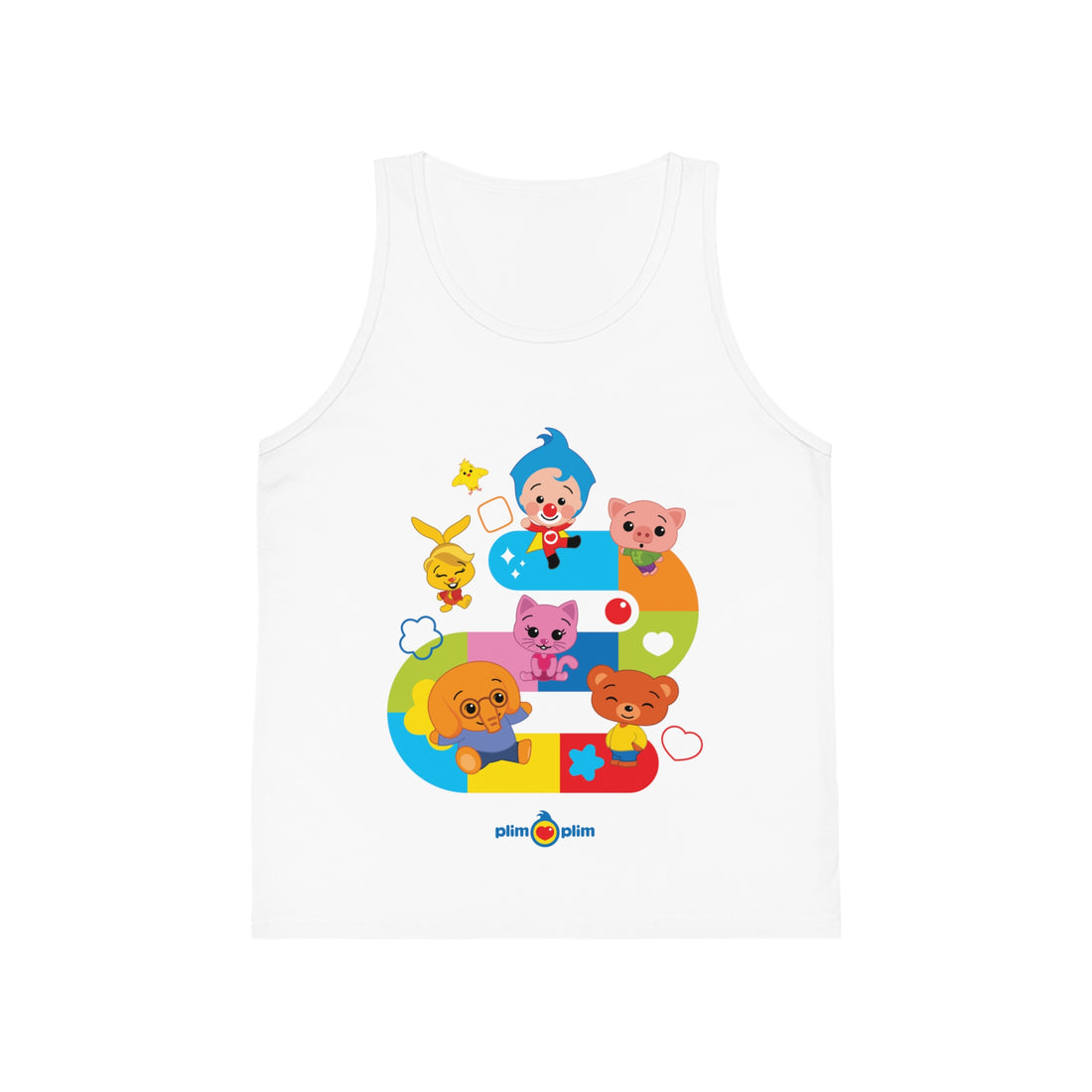 Plim Plim Camiseta de Tirantes de Niños Juego