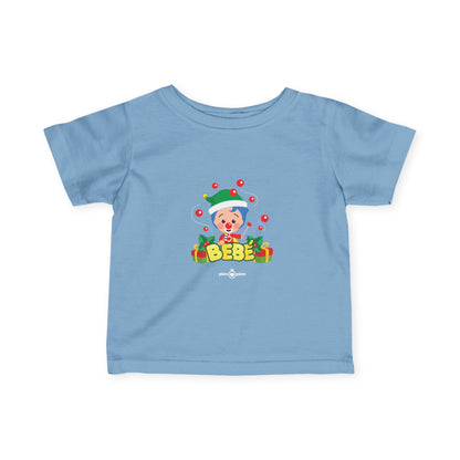 Toddler Christmas Family Fine Jersey Tee - Plim Plim Collection