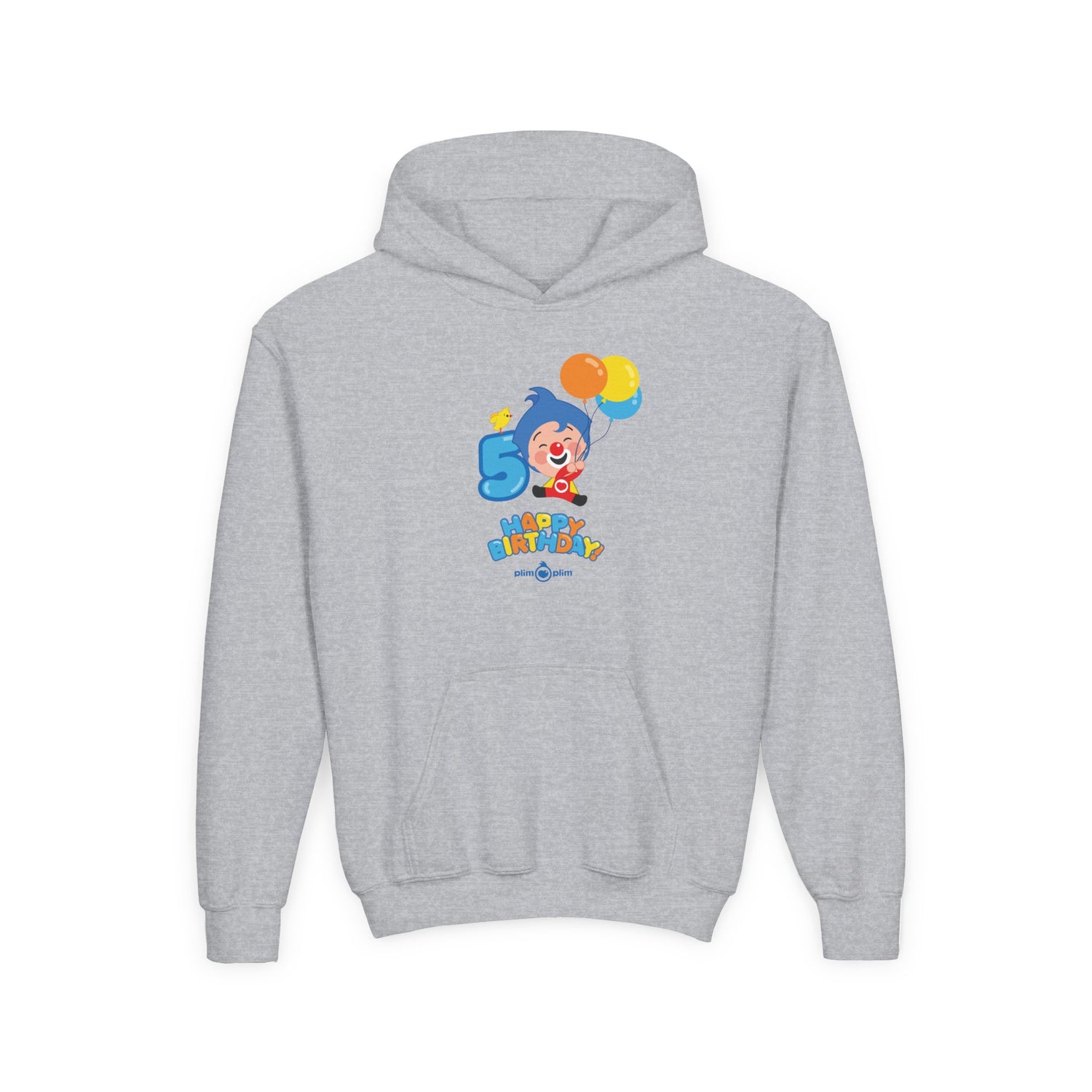 Plim Plim Sudadera de Niños con Capucha Cumple 5