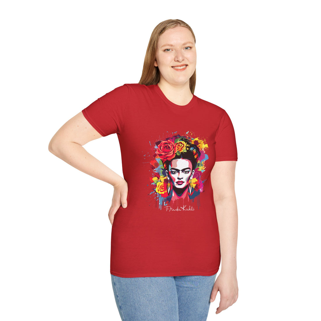 Frida Kahlo Colorful Unisex T-Shirt