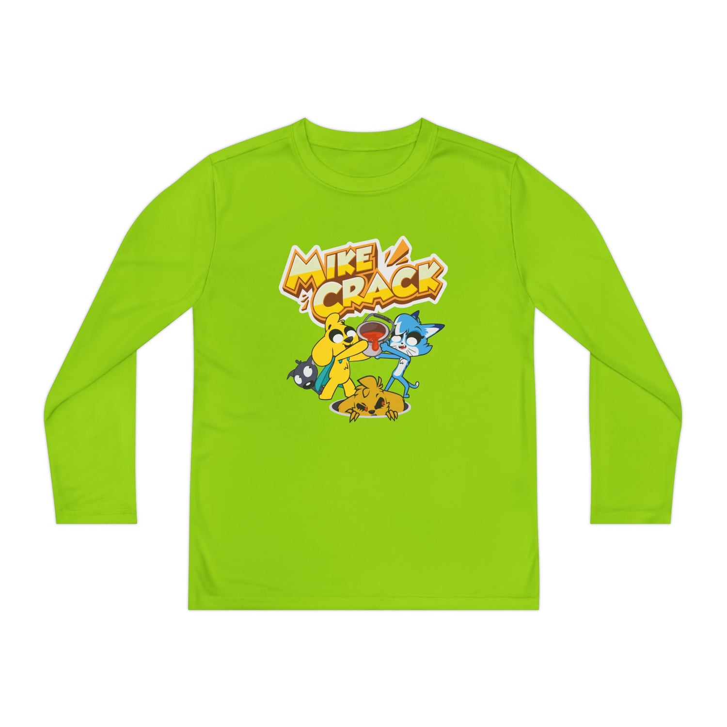Camiseta deportiva juvenil de manga larga Mikecrack 