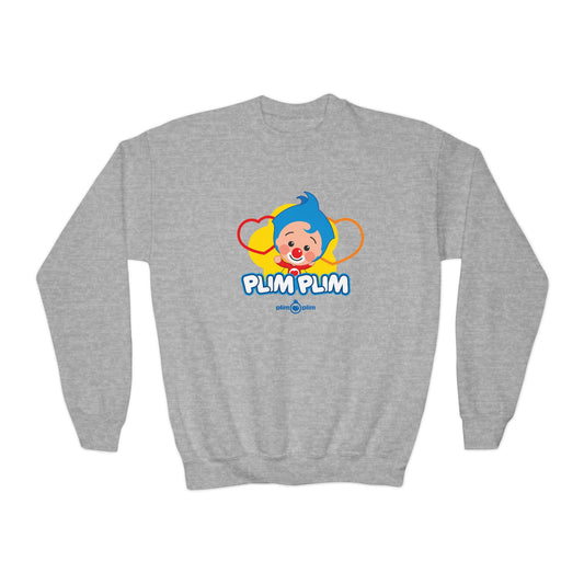Plim Plim Sudadera Juvenil de Cuello Redondo Plim Plim