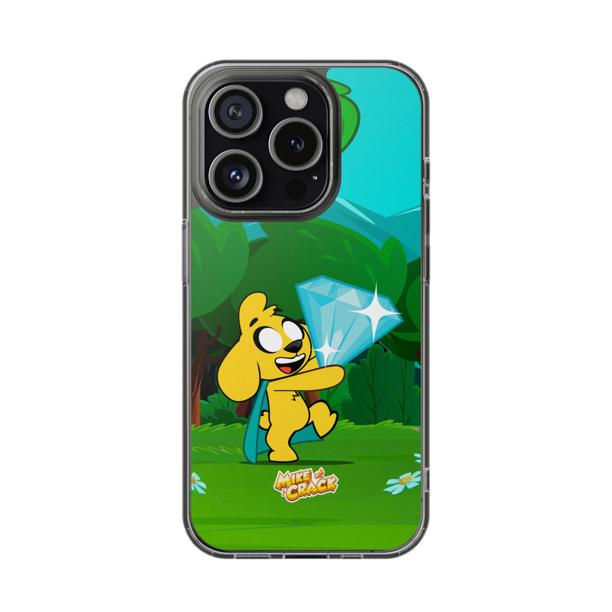 Mikecrack - Funda transparente para iPhone