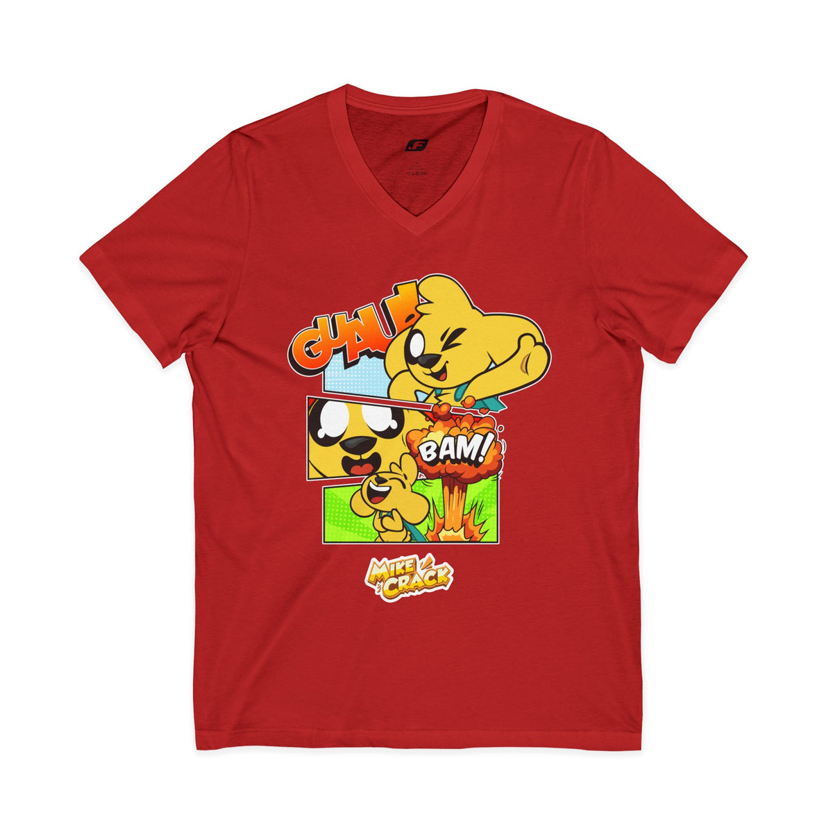 Mikecrack - Playera unisex cuello V