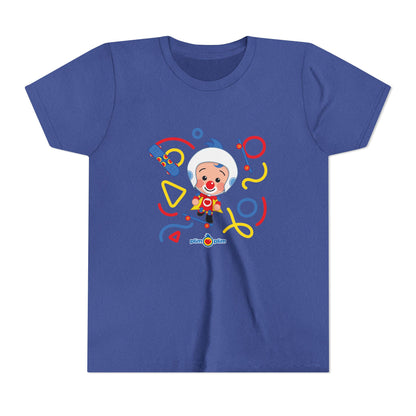 Plim Plim Camiseta Juvenil de Manga Corta Patineta
