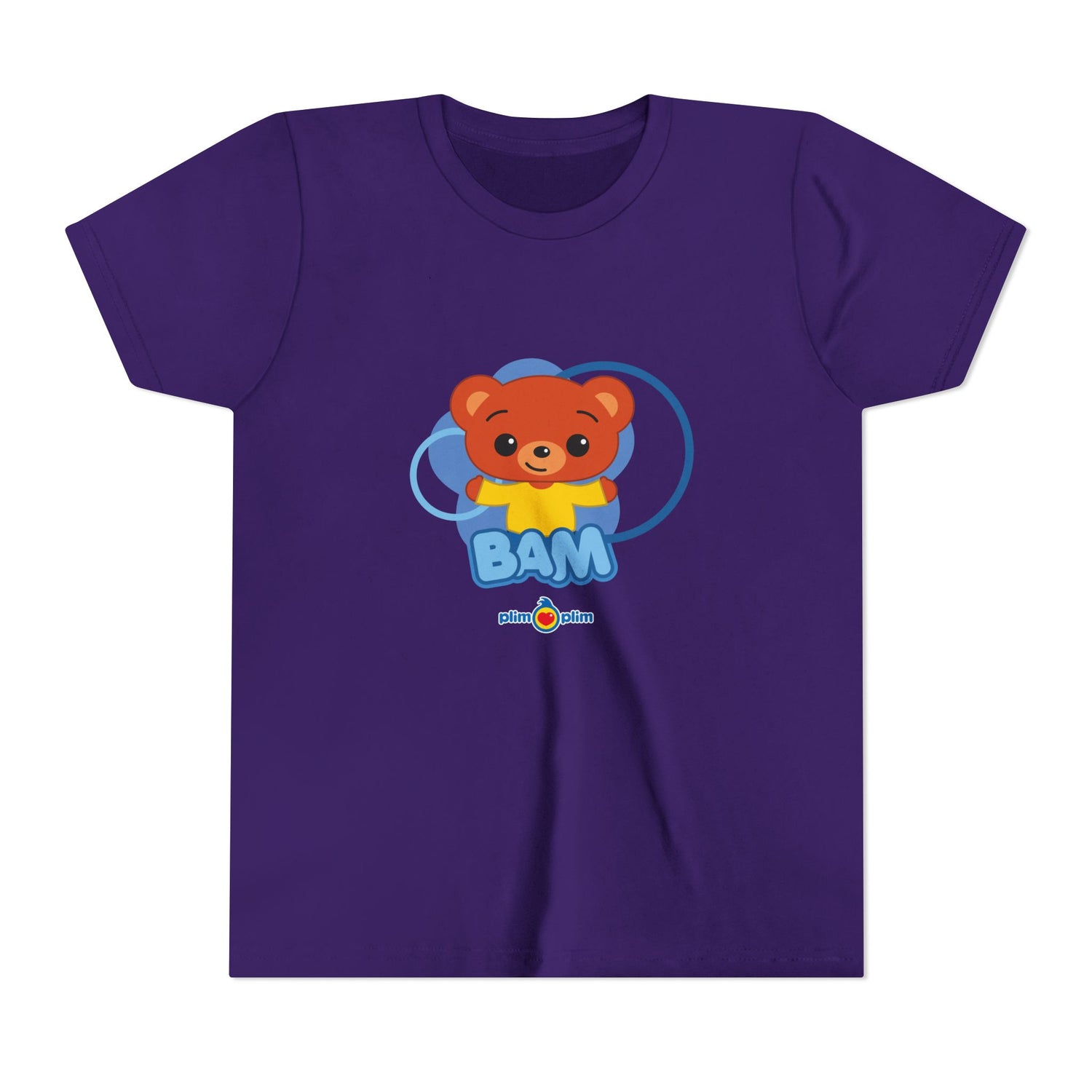 Plim Plim Camiseta Juvenil de Manga Corta Bam