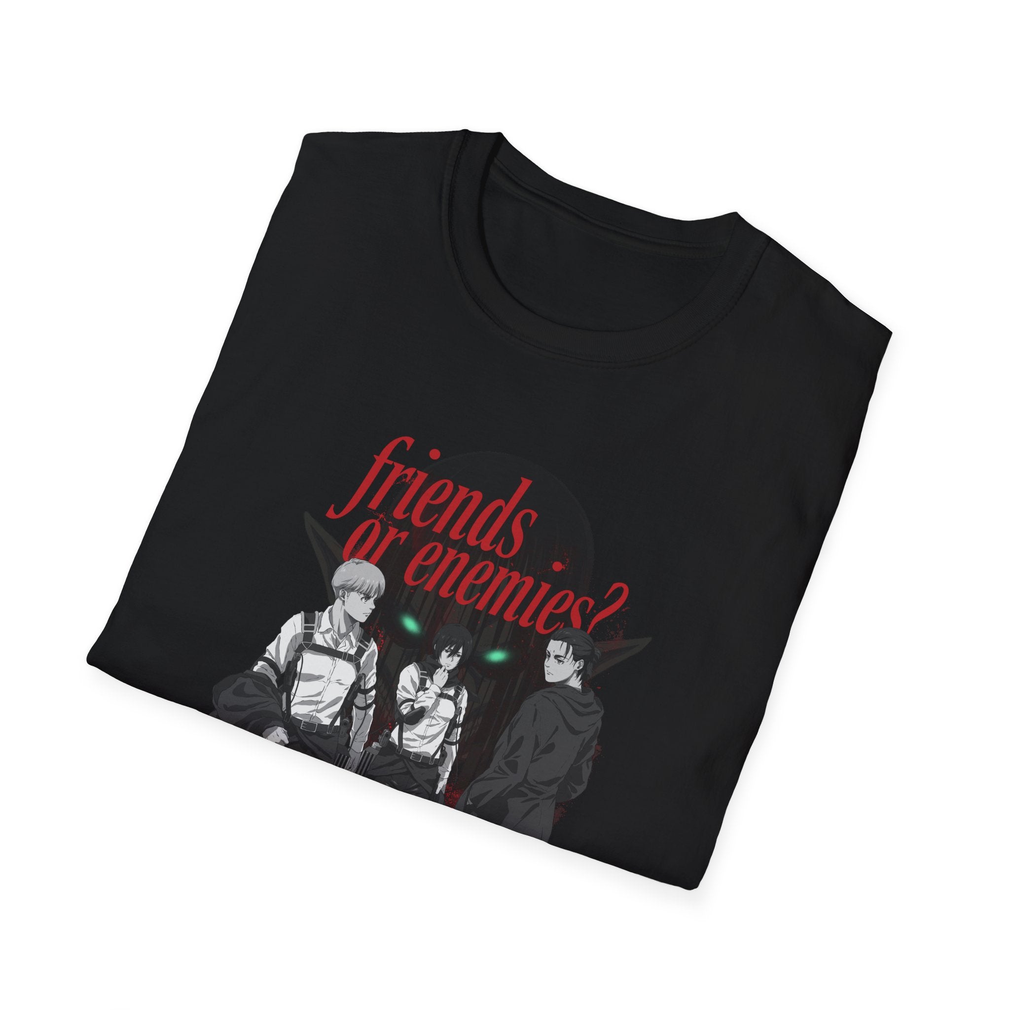 Attack on Titan Final Season - "Friends or Enemies?" T-shirt