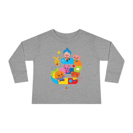 Plim Plim Camiseta Manga Larga de Niños Juego