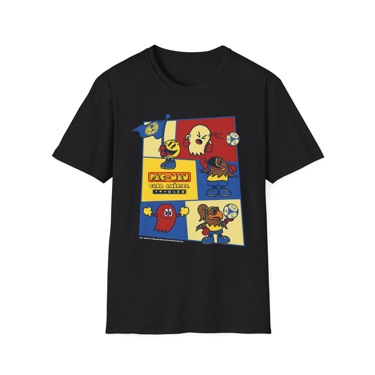 Club América x PAC-MAN T-Shirt – official Club América x PAC-MAN licensed merch (view 3)