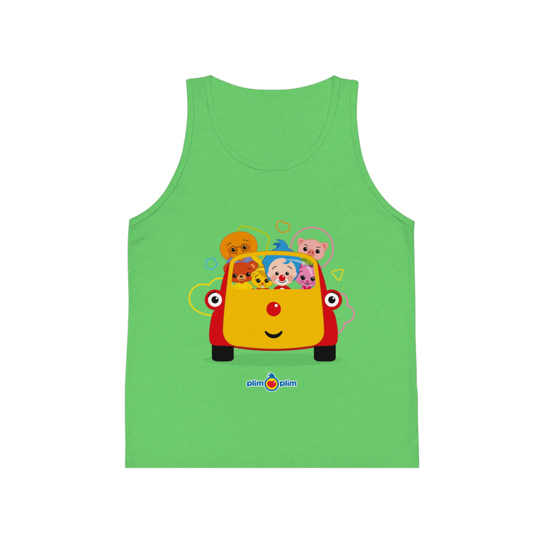 Plim Plim Camiseta de Tirantes de Niños Todos con Tuni