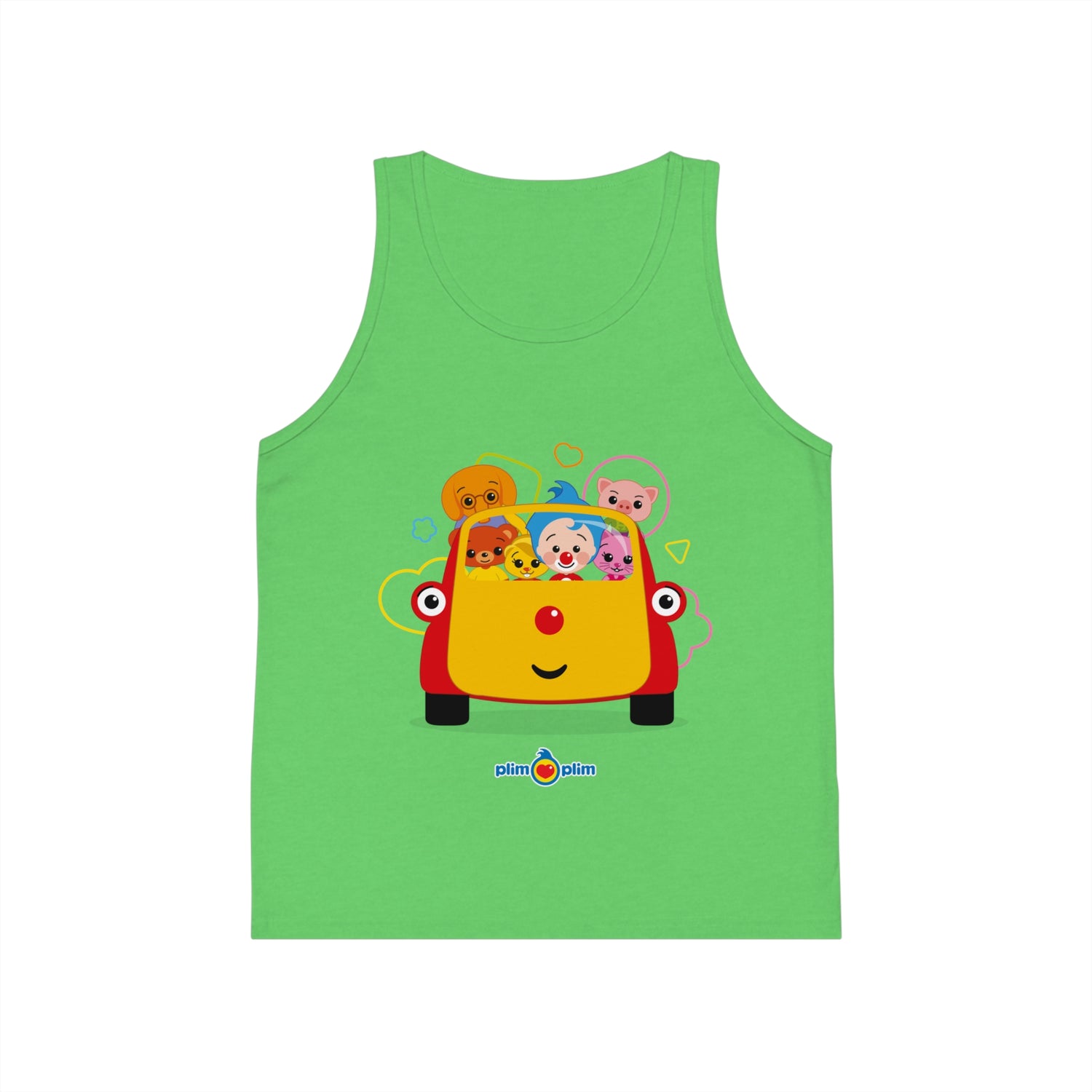Plim Plim Camiseta de Tirantes de Niños Todos con Tuni
