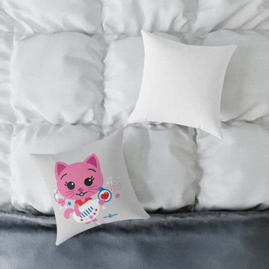 Square Poly Canvas Pillow
