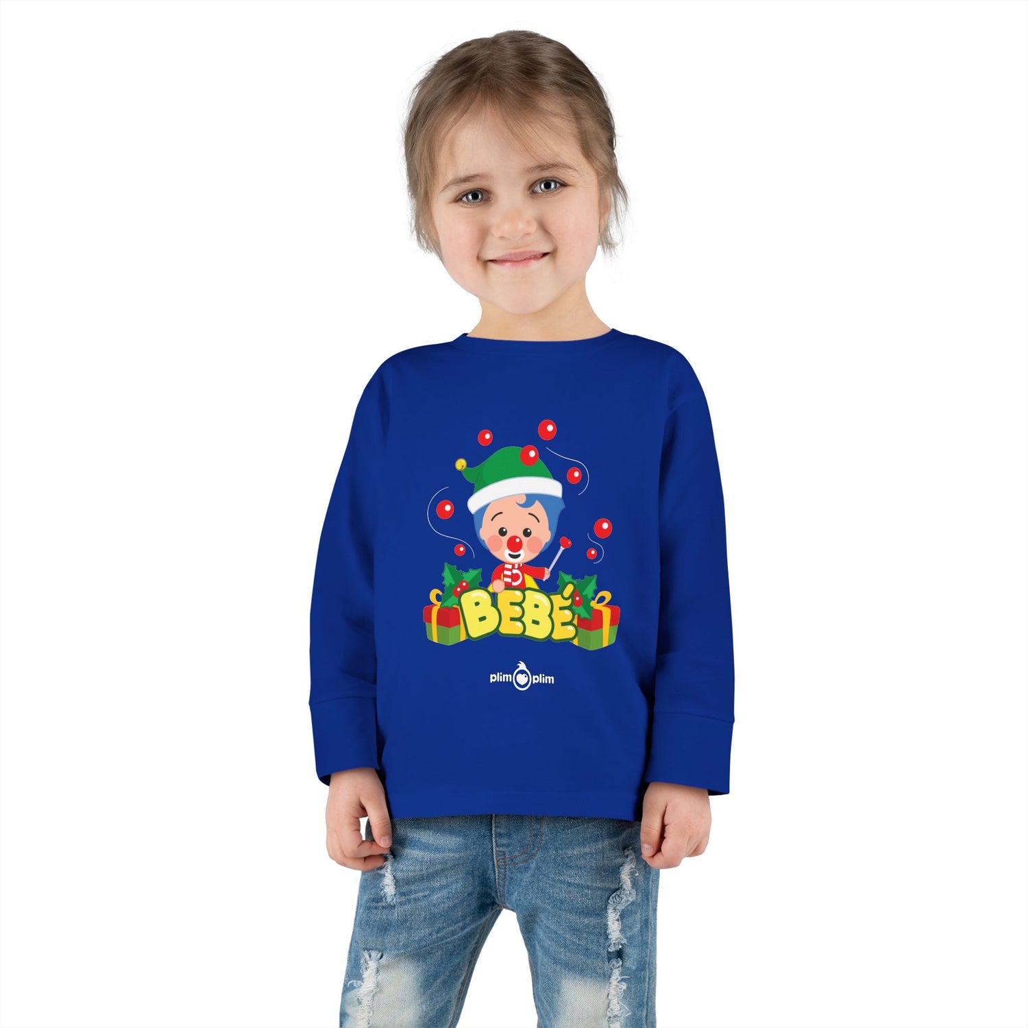 Toddler Christmas Family Long Sleeve Tee - Plim Plim Collection