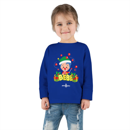 Toddler Christmas Family Long Sleeve Tee - Plim Plim Collection