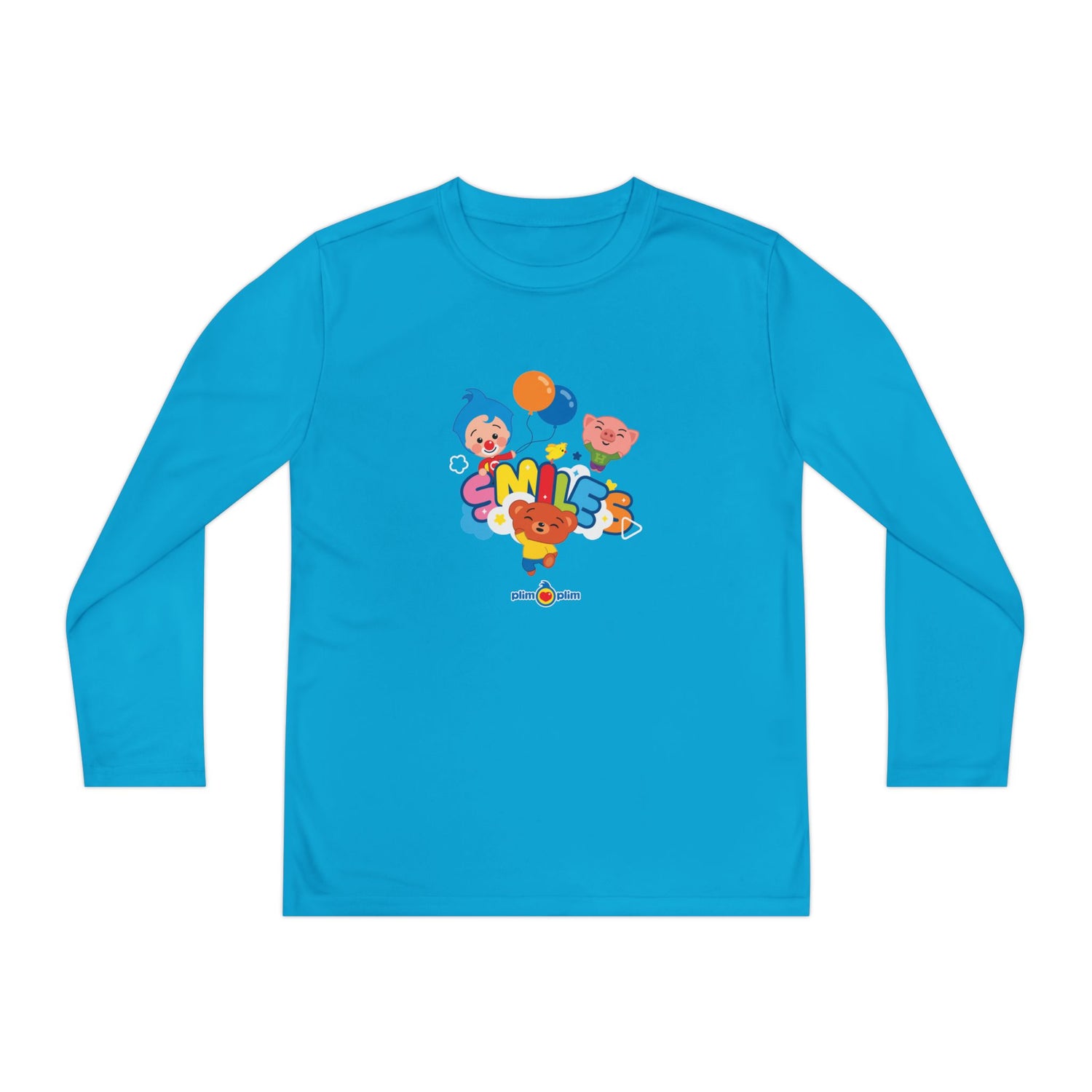 Plim Plim Camiseta Juvenil Manga Larga Smiles