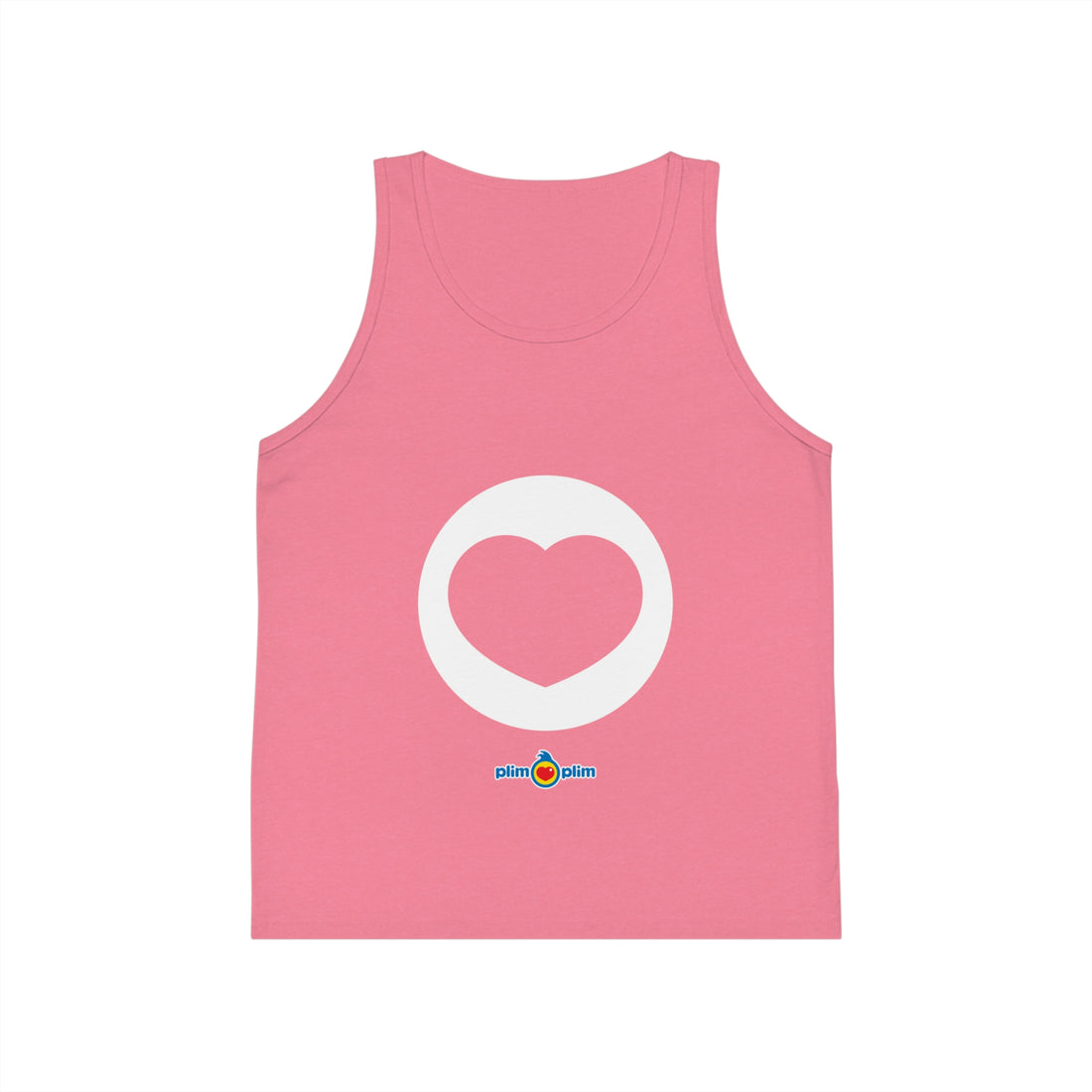 Plim Plim Camiseta de Tirantes de Niños Corazón