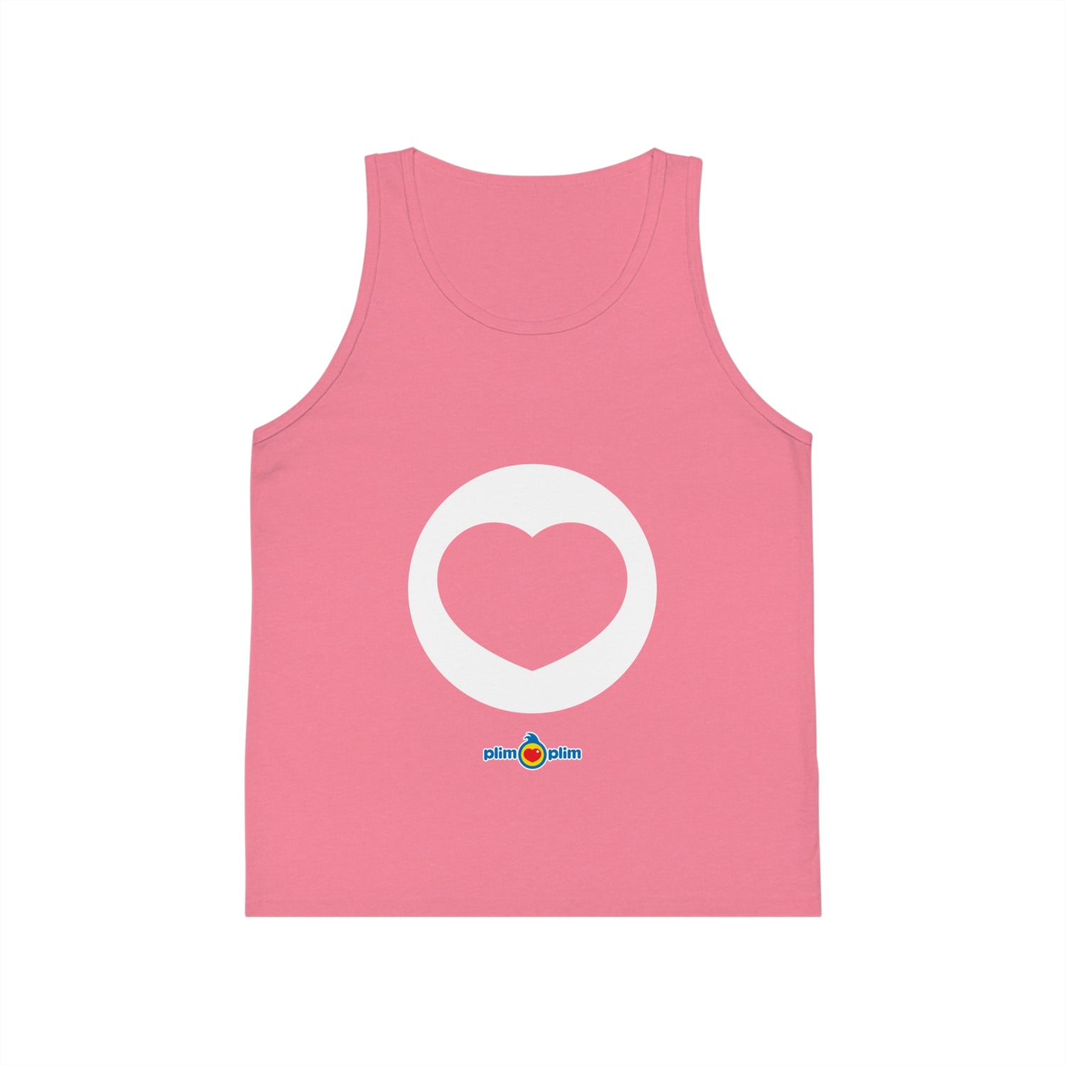 Plim Plim Camiseta de Tirantes de Niños Corazón