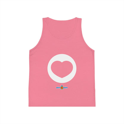 Plim Plim Camiseta de Tirantes de Niños Corazón