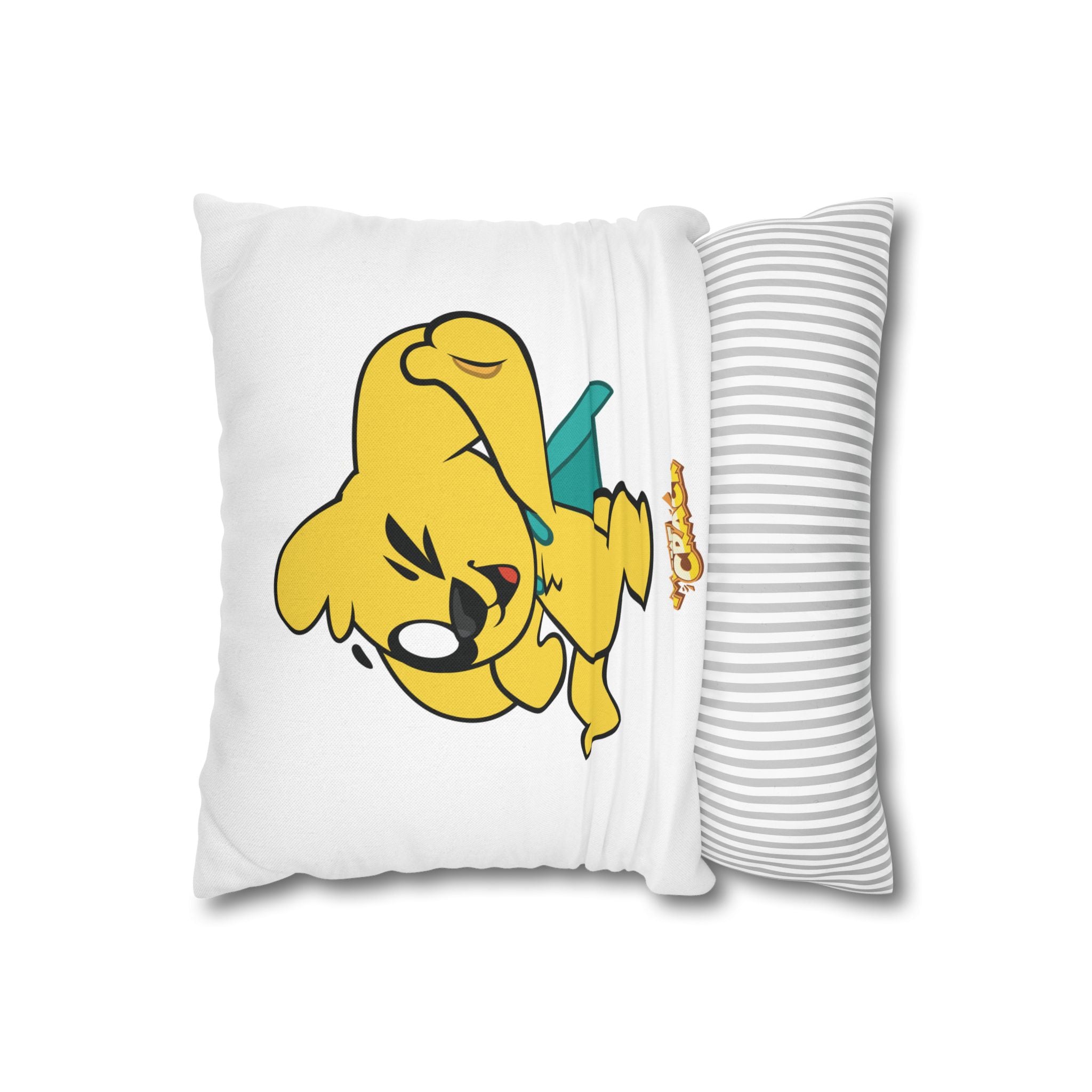 Mikecrack Spun Polyester Square Pillowcase