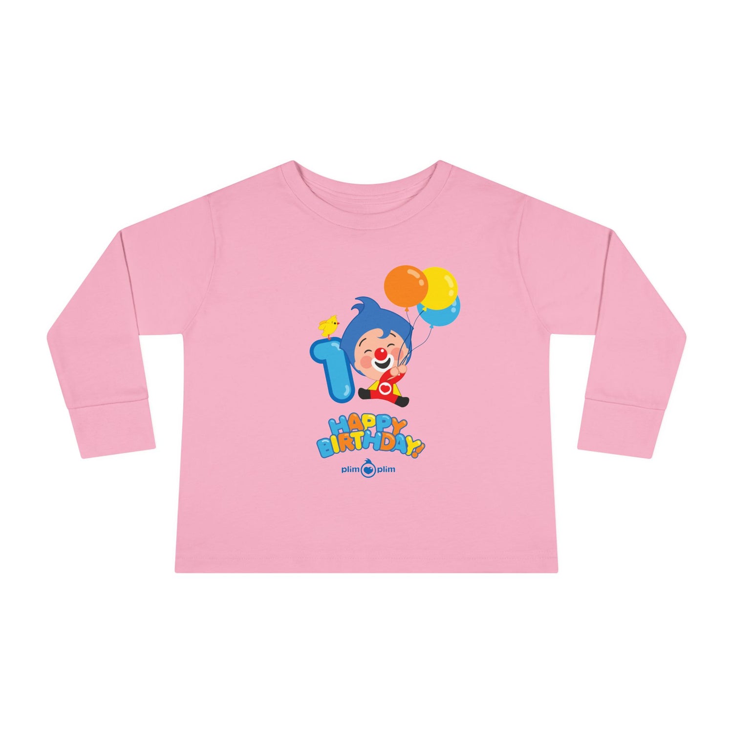 Plim Plim Camiseta Manga Larga de Niños Cumple 1
