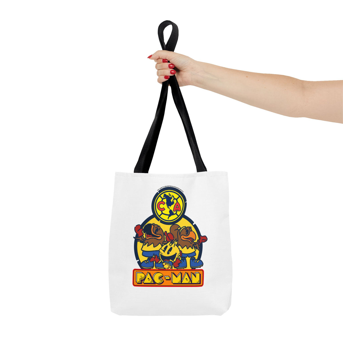 Club América x PAC-MAN - Tote Bag – official Club América x PAC-MAN licensed merch (view 4)