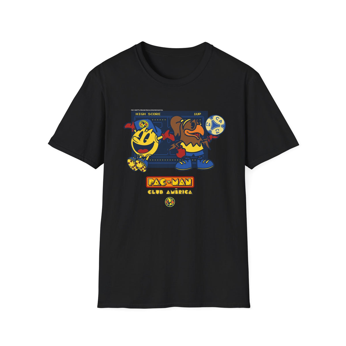 Club América x PAC-MAN T-Shirt – official Club América x PAC-MAN licensed merch (view 3)
