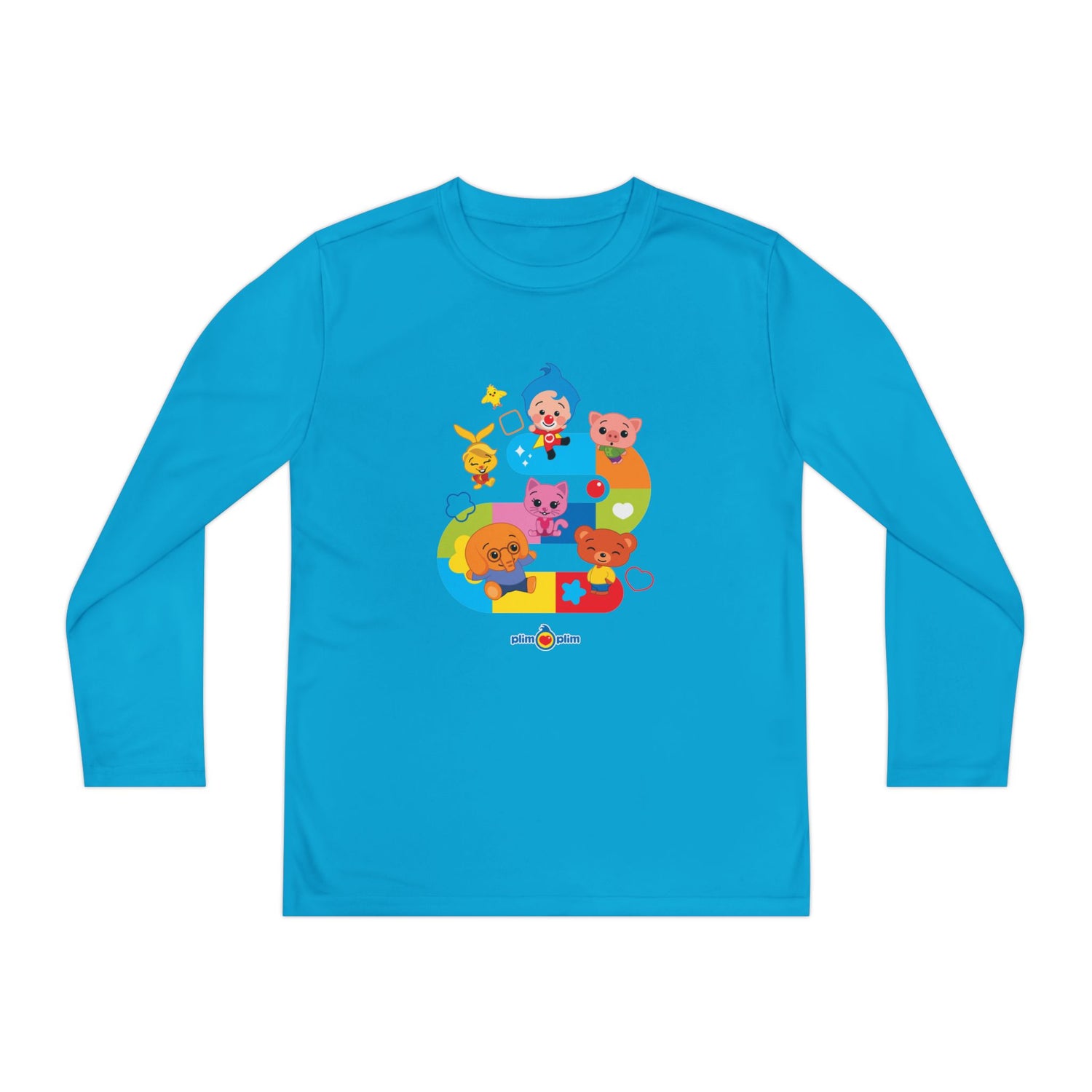 Plim Plim Camiseta Juvenil Manga Larga Juego