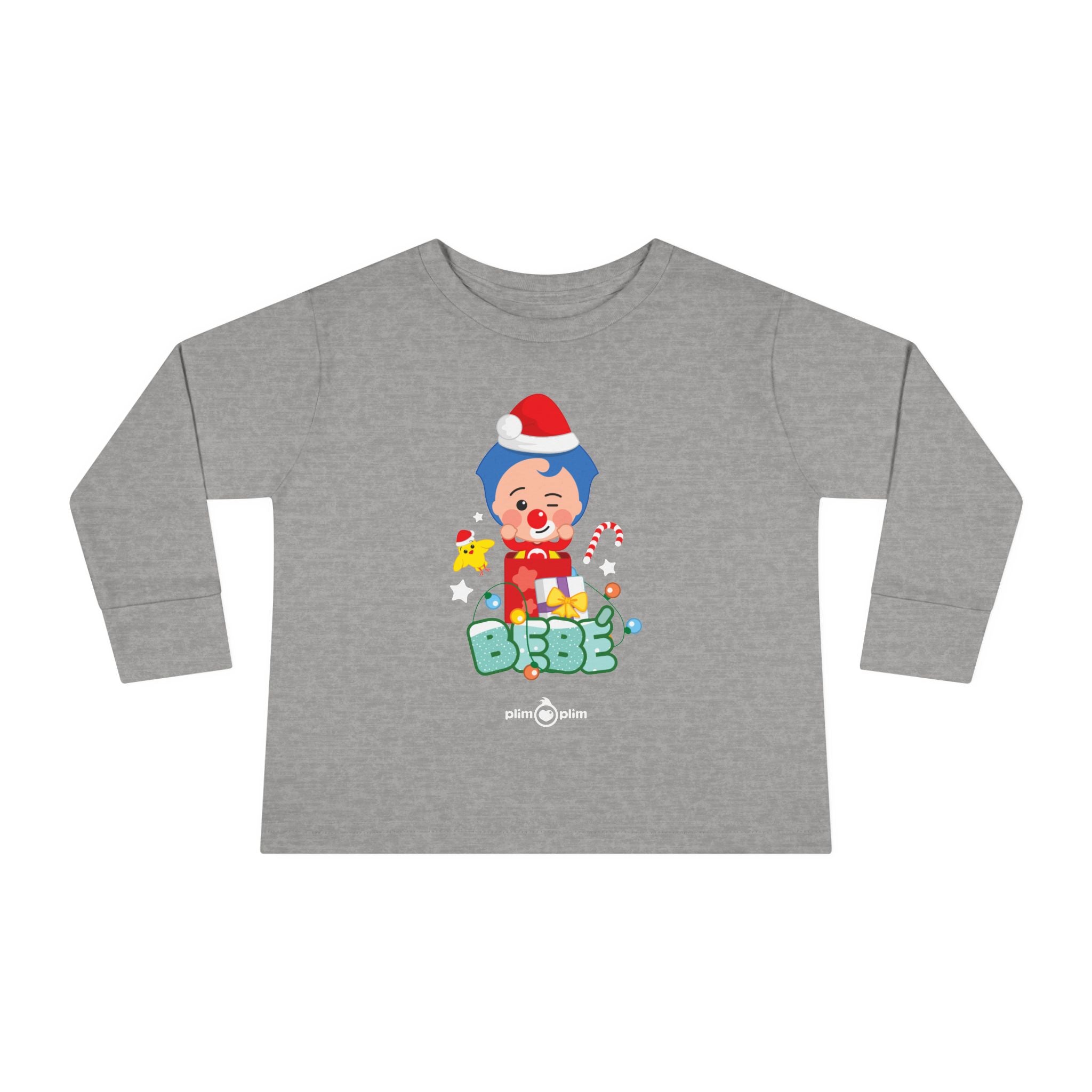 Toddler Christmas Family Long Sleeve Tee - Plim Plim Collection