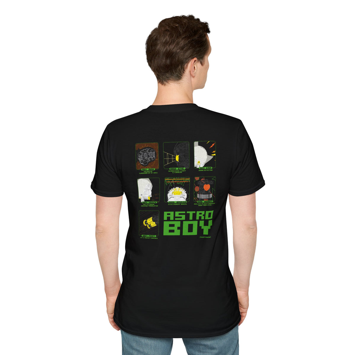 Astro Boy - "7 Special Powers" T-shirt – official Astro Boy licensed merch (view 2)