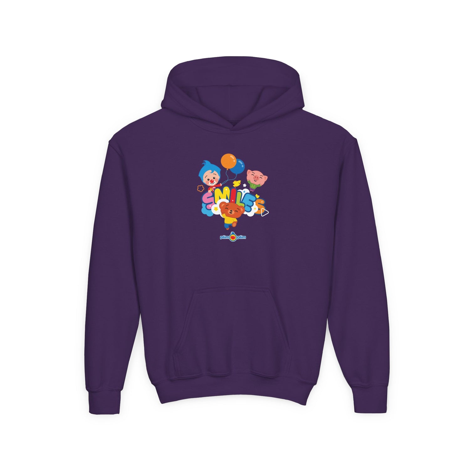 Plim Plim Sudadera de Niños con Capucha Smiles
