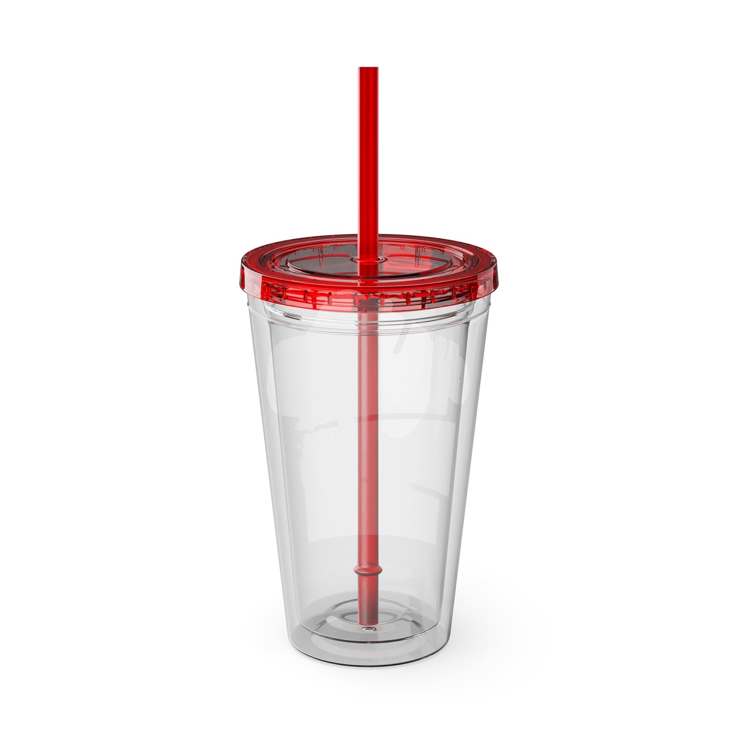 Mikecrack Acrylic Tumbler with Straw