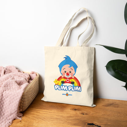 Plim Plim Cotton Canvas Tote Bag