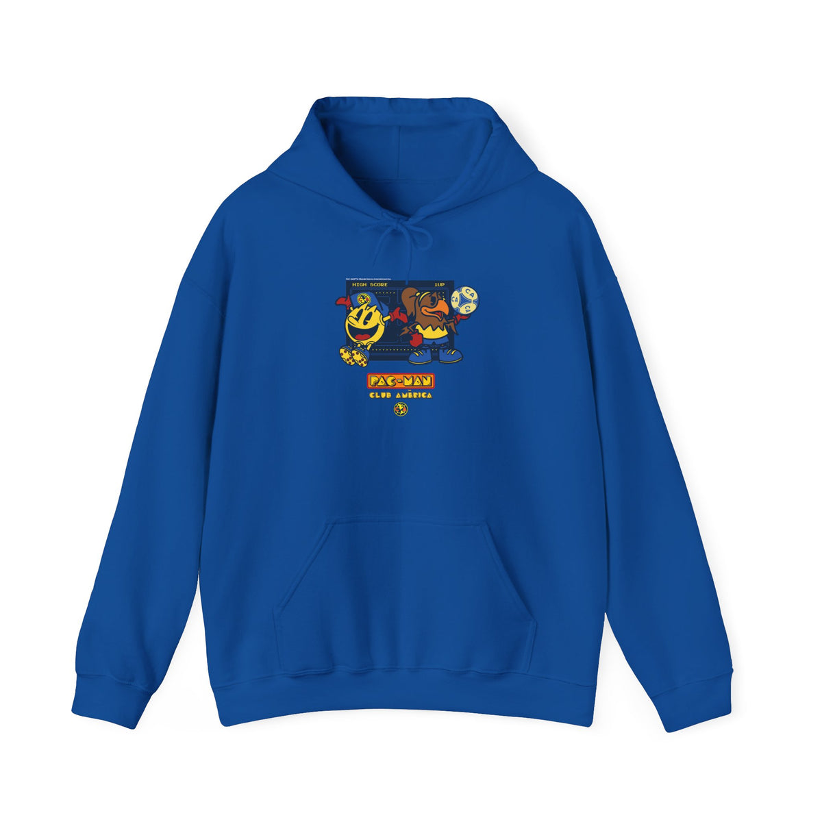 Club América x PAC-MAN - Hooded Sweatshirt – official Club América x PAC-MAN licensed merch (view 2)