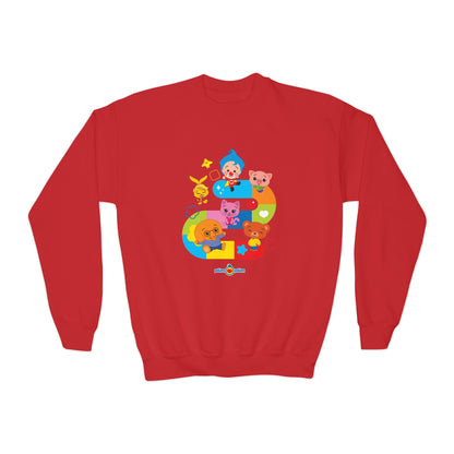 Plim Plim Sudadera Juvenil de Cuello Redondo Juego