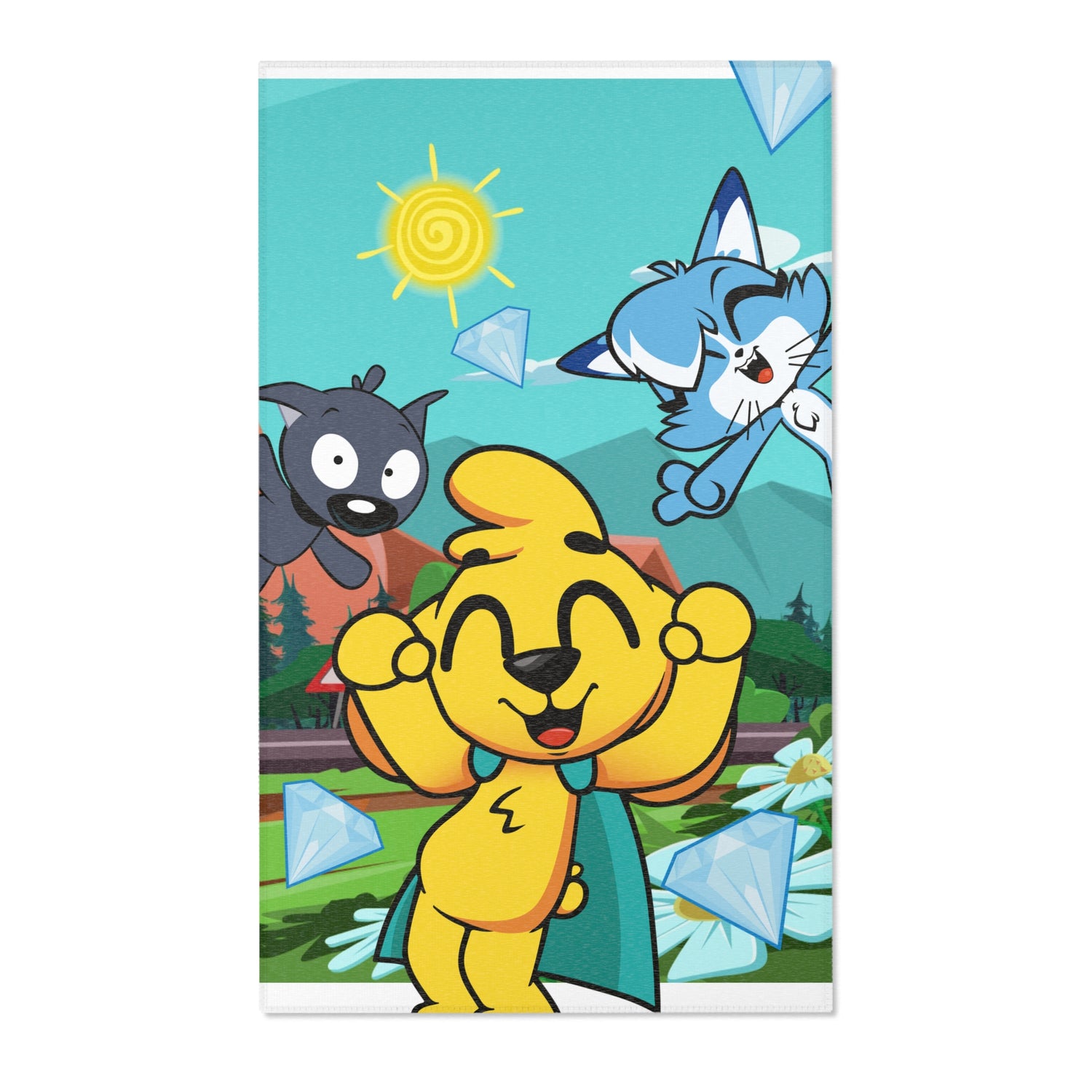 Alfombra decorativa Mikecrack 