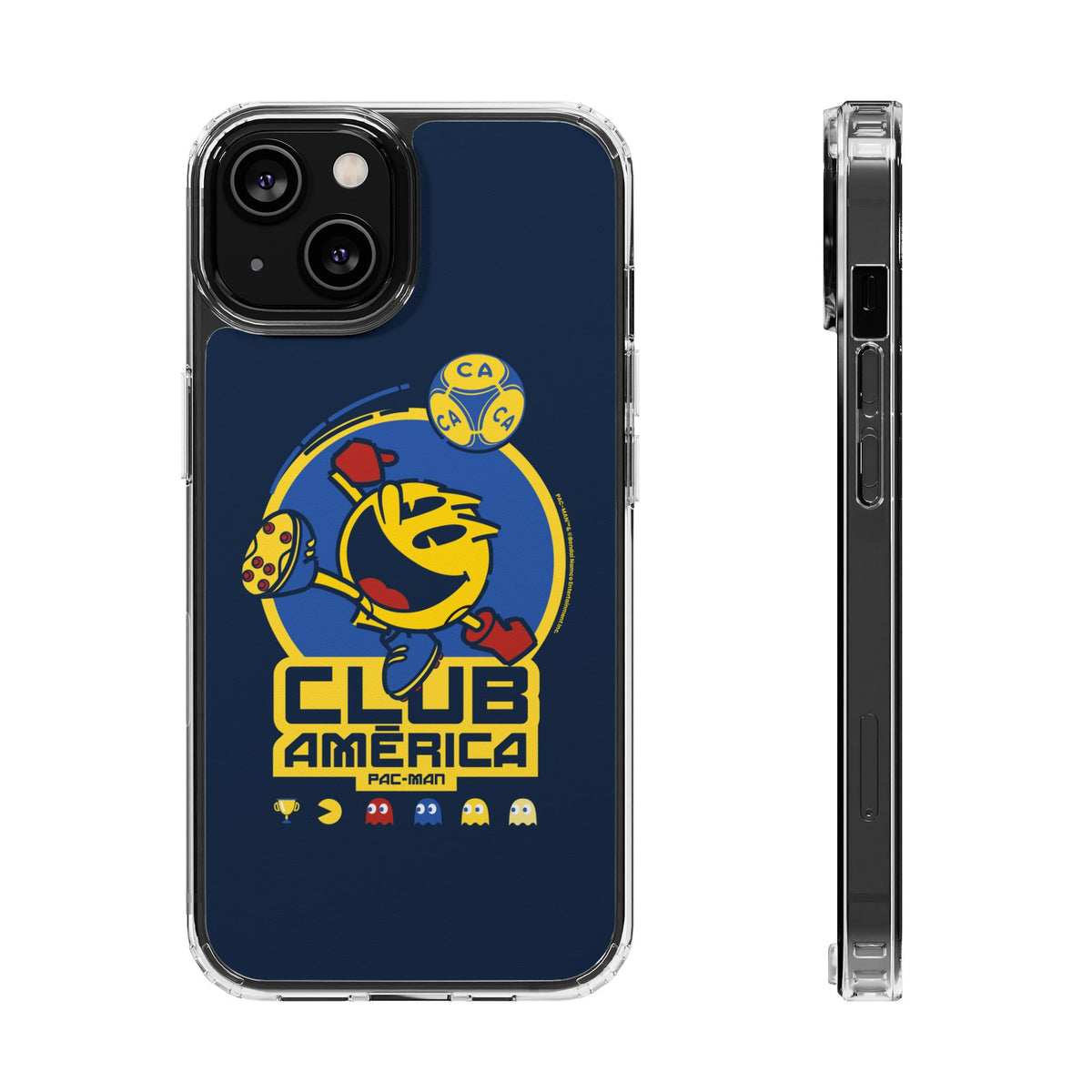 Club América x PAC-MAN – Clear Phone Case – official Club América x PAC-MAN licensed merch (view 5)