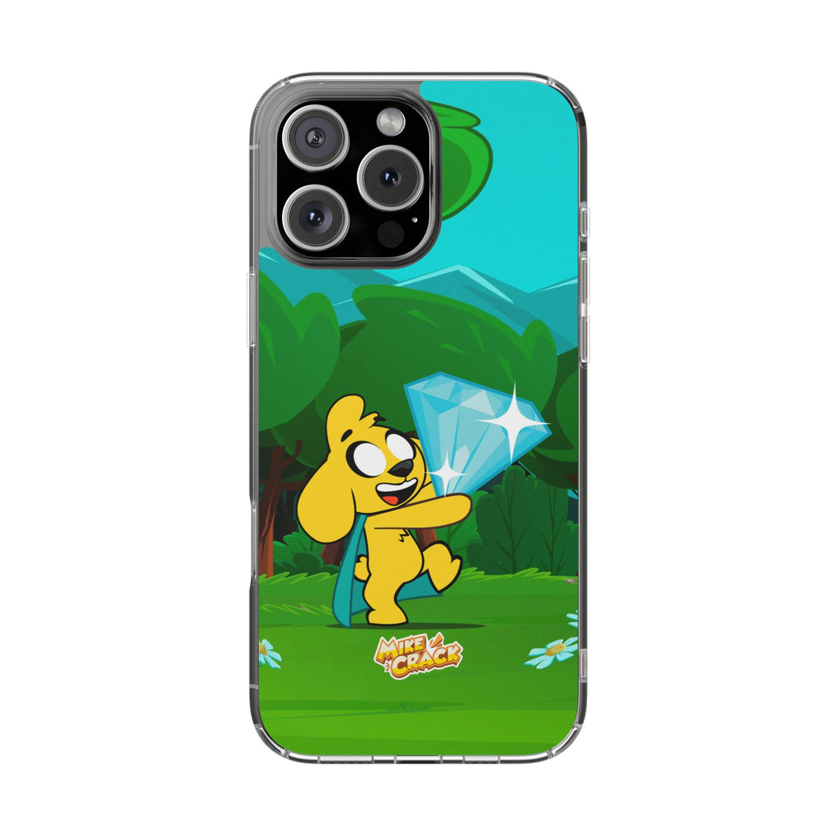 Mikecrack - Funda transparente para iPhone